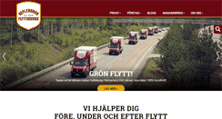 Desktop Screenshot of gefleflytt.se